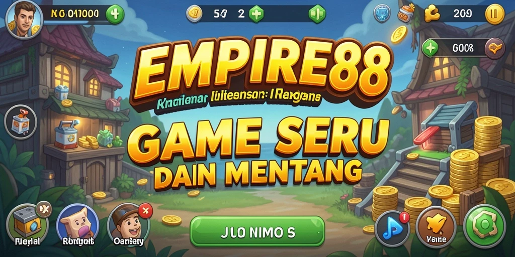 Tampilan dinamis dari gameplay EMPIRE88 yang menarik dan penuh warna.