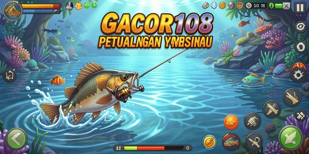 Tangkapan besar dalam gameplay seru GACOR108.