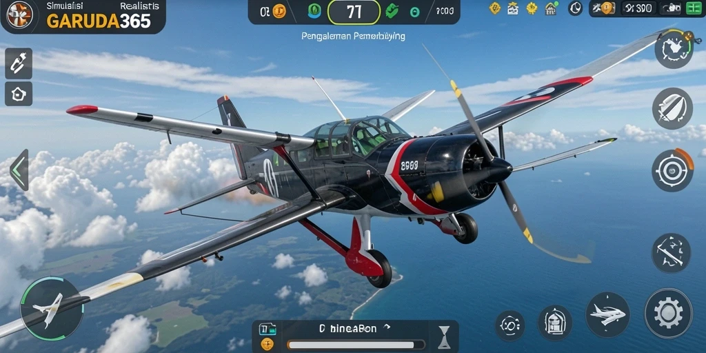 Tampilan gameplay GARUDA365 yang mendebarkan dan realistis.