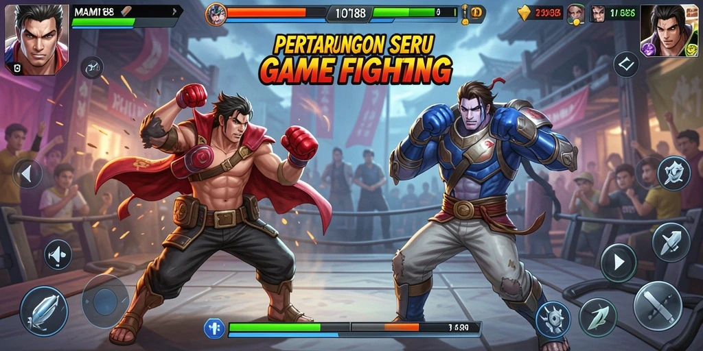 Tampilan gameplay MAMI188 yang menegangkan dan penuh aksi.