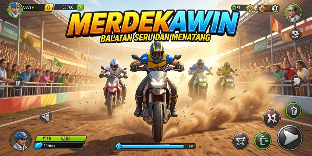 Gameplay balapan yang mendebarkan dengan grafik luar biasa.