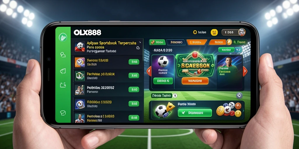 Tampilan gameplay yang menarik dari aplikasi Sportsbook OLX888.