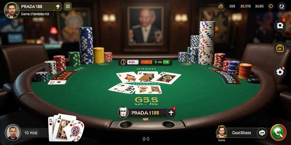 Gameplay poker yang mendebarkan dengan grafis menarik.