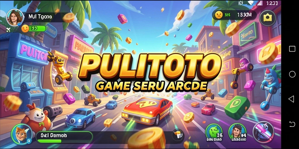 Screenshot gameplay PULITOTO yang menunjukkan momen aksi seru.