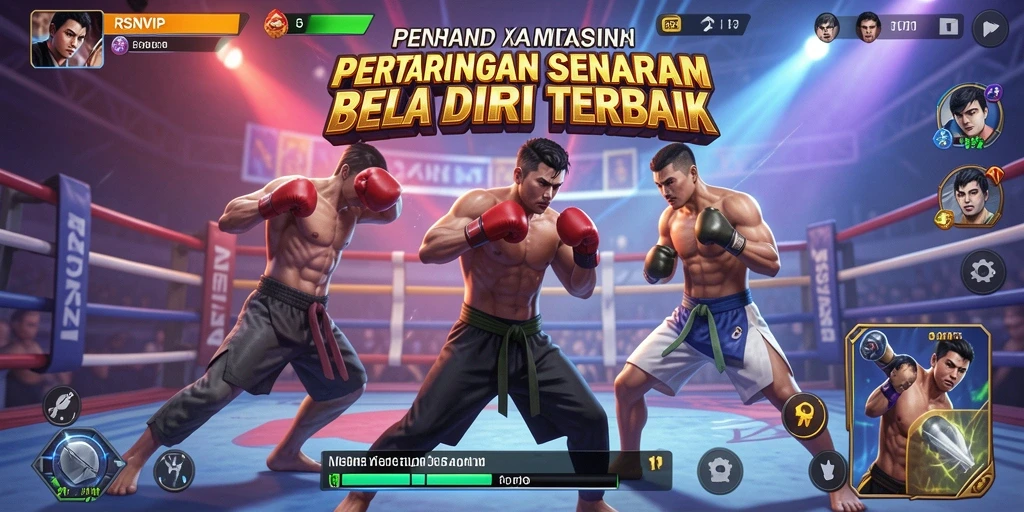 Screenshot RSNVIP menampilkan aksi pertarungan yang mendebarkan dan grafis yang menawan.
