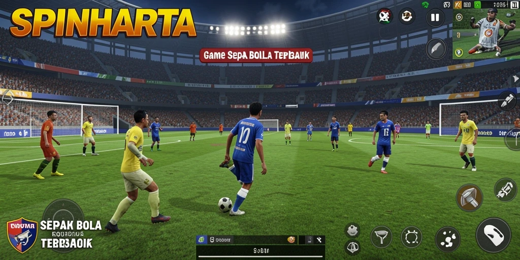 Gameplay SPINHARTA yang mendebarkan dan realistis.