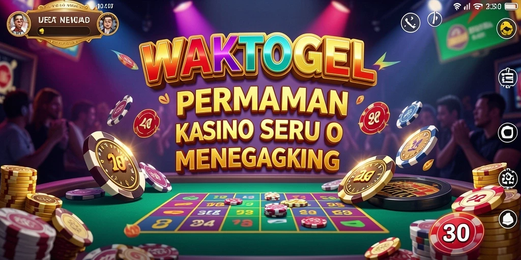 Gameplay menakjubkan dari WAKTOGEL dalam dunia Kasino.